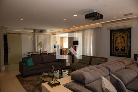 Sala de apartamento à venda com 3 quartos, 200m² em Campo Belo, São Paulo
