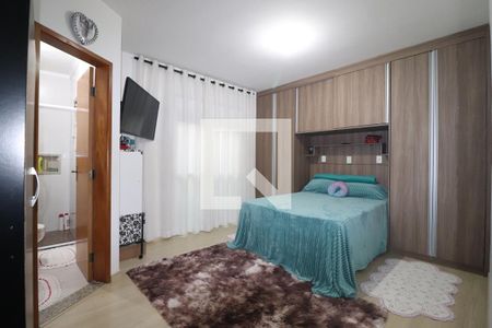Quarto 1 suíte de apartamento à venda com 3 quartos, 122m² em Vila Pires, Santo André