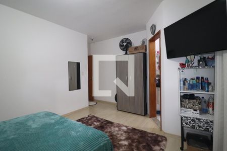 Quarto 1 suíte de apartamento à venda com 3 quartos, 122m² em Vila Pires, Santo André