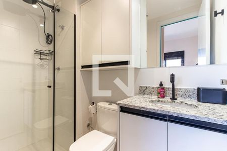 Banheiro de apartamento para alugar com 1 quarto, 25m² em Ipiranga, São Paulo