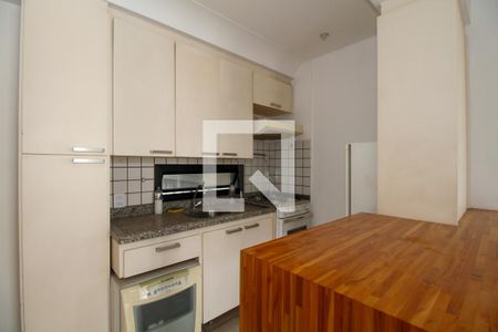 Sala e Cozinha de apartamento à venda com 1 quarto, 50m² em Paraíso, São Paulo
