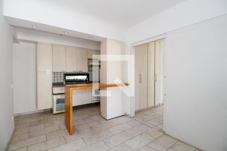 Sala e Cozinha de apartamento à venda com 1 quarto, 50m² em Paraíso, São Paulo