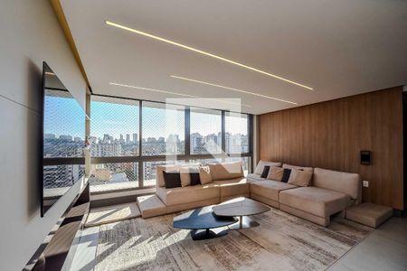 Sala de apartamento à venda com 3 quartos, 138m² em Boa Vista, Porto Alegre