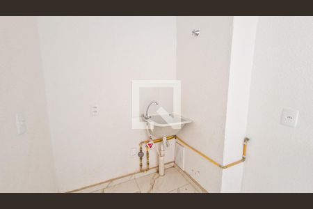 Cozinha de apartamento para alugar com 2 quartos, 34m² em Veleiros, São Paulo