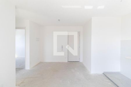 Sala e Cozinha  de apartamento à venda com 2 quartos, 42m² em Vila Campanela, São Paulo