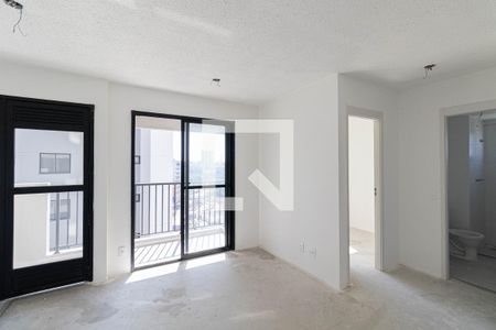 Sala e Cozinha  de apartamento à venda com 2 quartos, 42m² em Vila Campanela, São Paulo