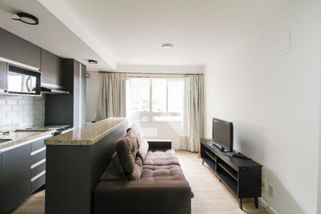 Sala/Cozinha de apartamento à venda com 2 quartos, 51m² em Fátima, Canoas