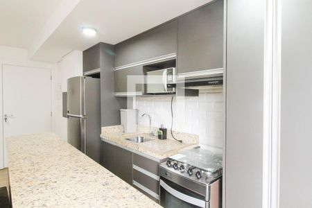 Sala/Cozinha de apartamento à venda com 2 quartos, 51m² em Fátima, Canoas