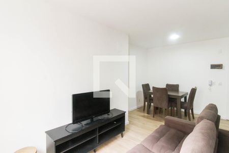 Sala/Cozinha de apartamento à venda com 2 quartos, 51m² em Fátima, Canoas