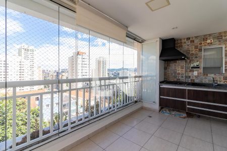 Varanda Gourmet de apartamento à venda com 3 quartos, 87m² em Vila Dom Pedro Ii, São Paulo