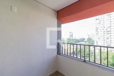 Varanda de kitnet/studio à venda com 1 quarto, 36m² em Santo Amaro, São Paulo
