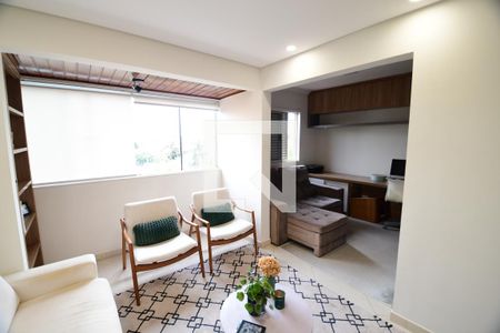Sala de apartamento à venda com 2 quartos, 86m² em Ponte Preta, Campinas