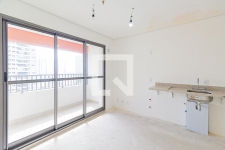 Sala/Quarto de kitnet/studio à venda com 1 quarto, 26m² em Santo Amaro, São Paulo