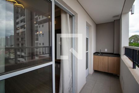 Varanda da Sala  de apartamento para alugar com 2 quartos, 62m² em Jardim Sao Carlos, Sorocaba