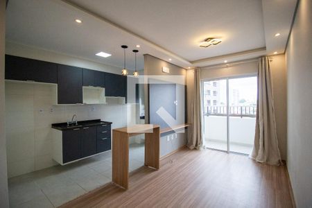 Sala  de apartamento para alugar com 2 quartos, 62m² em Jardim Sao Carlos, Sorocaba