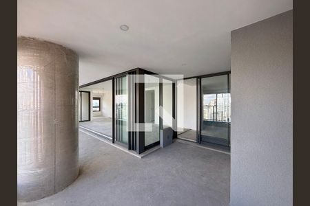 Varanda  de apartamento para alugar com 3 quartos, 198m² em Campo Belo, São Paulo