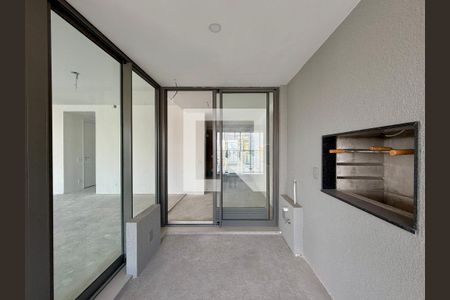 Varanda  de apartamento para alugar com 3 quartos, 198m² em Campo Belo, São Paulo