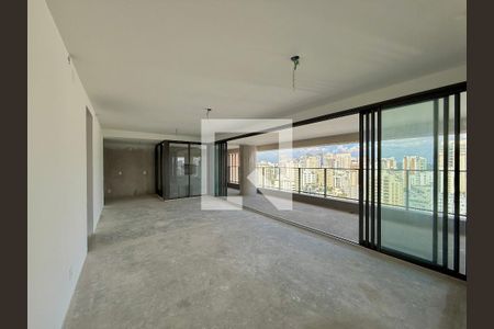 Sala  de apartamento à venda com 3 quartos, 198m² em Campo Belo, São Paulo