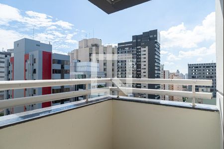 Varanda da Sala de kitnet/studio à venda com 1 quarto, 35m² em Bela Vista, São Paulo