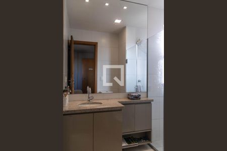 Banheiro da Suíte de apartamento à venda com 3 quartos, 88m² em Nova Suíça, Belo Horizonte