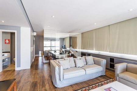 Sala de apartamento para alugar com 1 quarto, 86m² em Vila Olímpia, São Paulo