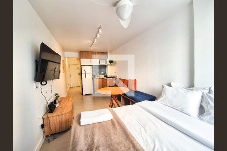 Sala/Quarto de kitnet/studio para alugar com 1 quarto, 30m² em Vila Buarque, São Paulo