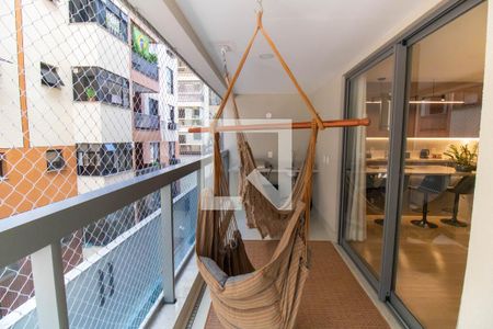 Varanda da Sala de apartamento à venda com 4 quartos, 130m² em Icaraí, Niterói