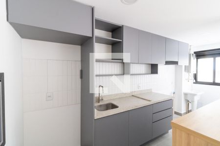 Cozinha e Área de Serviço de apartamento à venda com 2 quartos, 69m² em Petrópolis, Porto Alegre