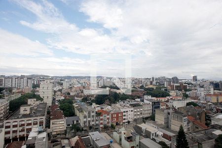 Studio - Sala / Quarto Vista de apartamento para alugar com 1 quarto, 27m² em Cidade Baixa, Porto Alegre