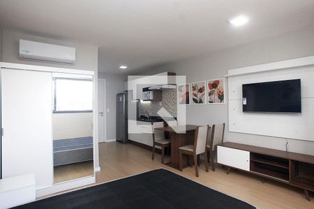 Studio - Sala / Quarto de apartamento para alugar com 1 quarto, 27m² em Cidade Baixa, Porto Alegre