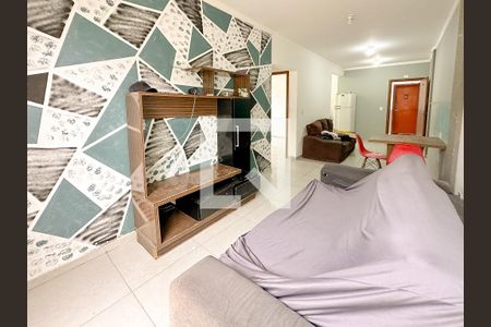 Sala de TV de apartamento para alugar com 2 quartos, 60m² em Ingleses, Florianópolis