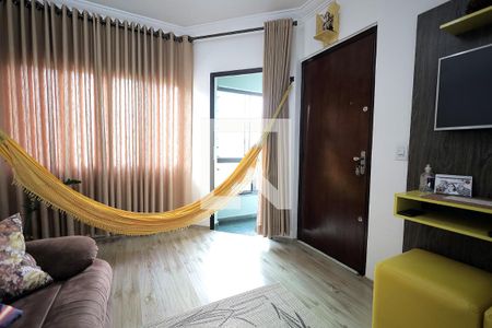 Sala de apartamento à venda com 3 quartos, 82m² em Jardim Las Vegas, Santo André