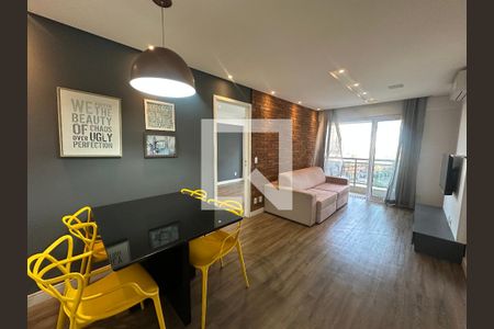 Sala de apartamento para alugar com 1 quarto, 53m² em Alphaville Industrial, Barueri