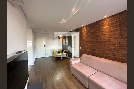 Sala de apartamento para alugar com 1 quarto, 53m² em Alphaville Industrial, Barueri
