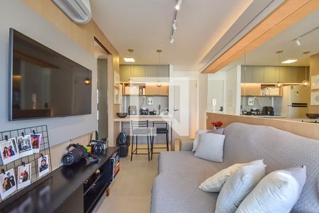 Sala de apartamento à venda com 1 quarto, 37m² em Vila Mariana, São Paulo