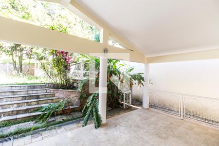 Vista da Sala de casa de condomínio para alugar com 3 quartos, 418m² em Residencial Dez (alphaville), Santana de Parnaíba