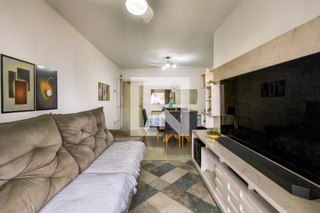 Sala de apartamento para alugar com 2 quartos, 78m² em Vila Tupi, Praia Grande