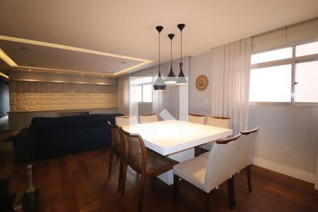 Sala de Jantar de apartamento à venda com 4 quartos, 241m² em Jardim Bela Vista, Santo André