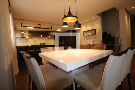 Sala de Jantar de apartamento à venda com 4 quartos, 241m² em Jardim Bela Vista, Santo André