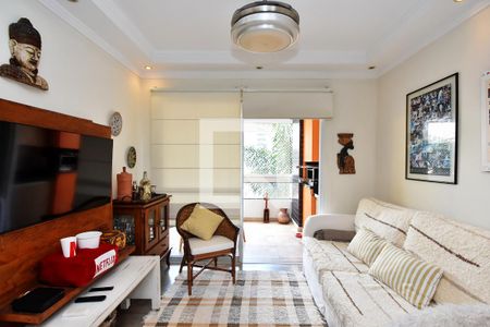 Sala de estar de apartamento à venda com 3 quartos, 97m² em Pinheiros, São Paulo