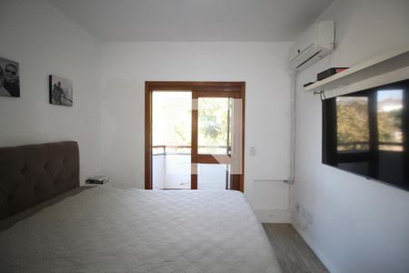 Suíte 1 de apartamento à venda com 3 quartos, 183m² em Chácara das Pedras, Porto Alegre