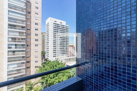 Varanda de apartamento para alugar com 1 quarto, 54m² em Indianópolis, São Paulo