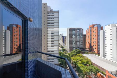 Varanda de apartamento para alugar com 1 quarto, 54m² em Indianópolis, São Paulo