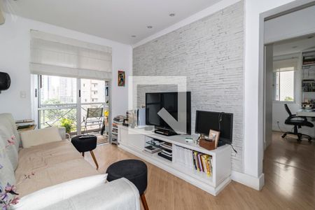 Sala de apartamento à venda com 3 quartos, 68m² em Moema, São Paulo