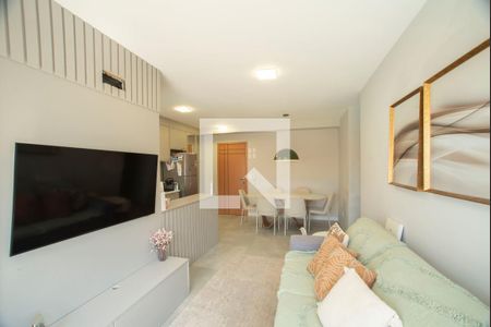 Sala de apartamento à venda com 2 quartos, 56m² em Mirandópolis, São Paulo