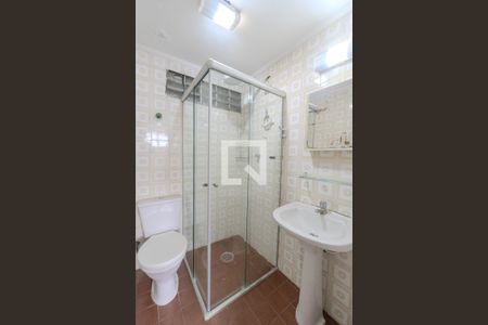 Banheiro de kitnet/studio à venda com 1 quarto, 28m² em Bela Vista, São Paulo