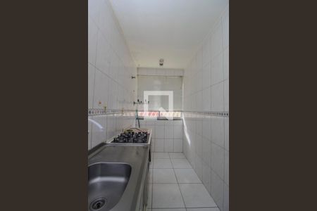 Cozinha/Area de serviço de casa de condomínio à venda com 1 quarto, 36m² em Vila Nova, Porto Alegre