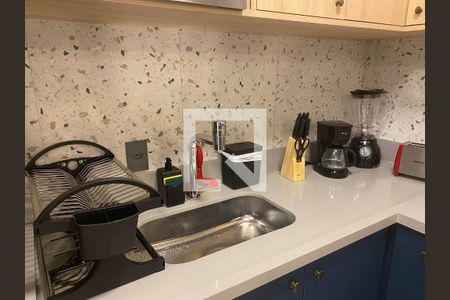Cozinha de kitnet/studio à venda com 1 quarto, 44m² em Consolação, São Paulo