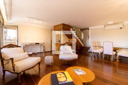 Sala de apartamento para alugar com 3 quartos, 190m² em Cambuí , Campinas