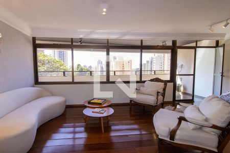 Sala de apartamento para alugar com 3 quartos, 190m² em Cambuí , Campinas